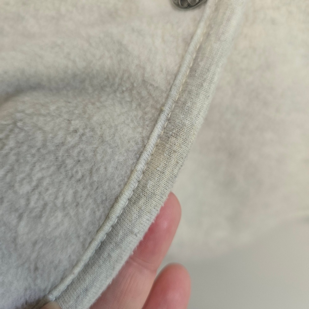 Northern Reflections Fleece Jacket Womens Small Cream‎ Floral Sherpa Cottagecore - Picture 4 of 11